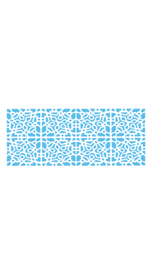 STENCIL 330X140MM 30000 - 1151 BORDA 2