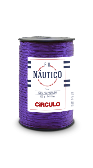 FIO NÁUTICO CIRCULO COR 6290 - PÚRPURA