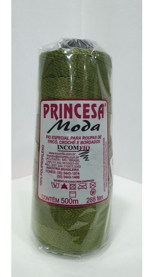 LINHA PRINCESA MODA 03 VERDE MILITAR