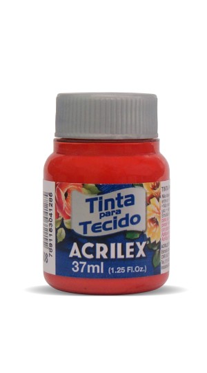 TINTA TECIDO VERMELHO ESCARLATE 508 ACRILEX
