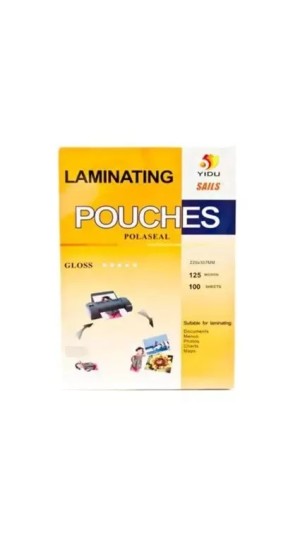 POUCHES PARA PLASTIFICAÇÃO 220X307X005MM A4 CX C/100