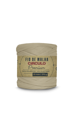FIO DE MALHA CIRCULO PREMIUM - COR 7895 NINHO