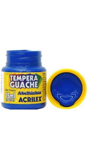 TINTA GUACHE AZUL TURQUESA 501 15ML  ACRILEX