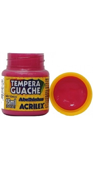 TINTA GUACHE ROSA 537 15ML  ACRILEX